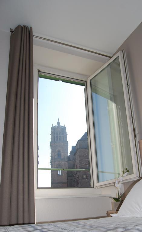 Logis Hotel Restaurant Du Midi - Rodez Centre Zewnętrze zdjęcie