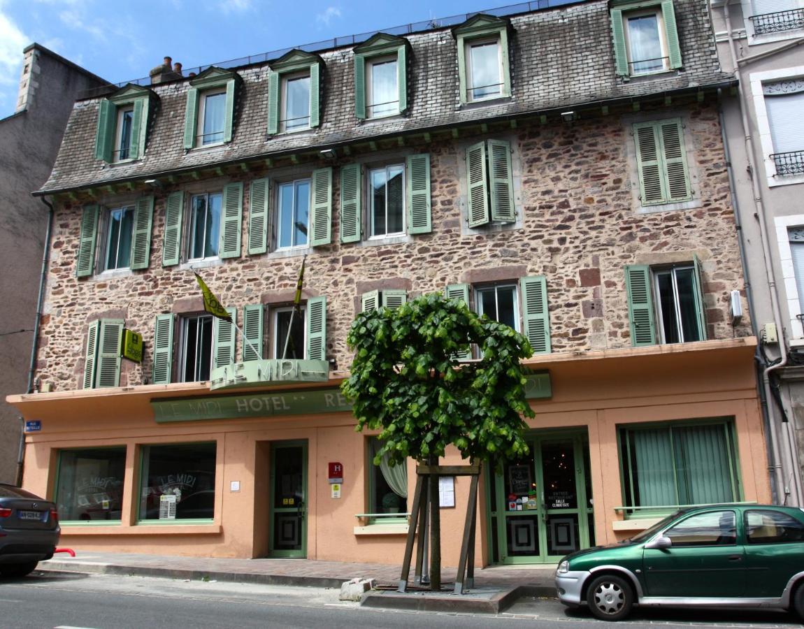Logis Hotel Restaurant Du Midi - Rodez Centre Zewnętrze zdjęcie