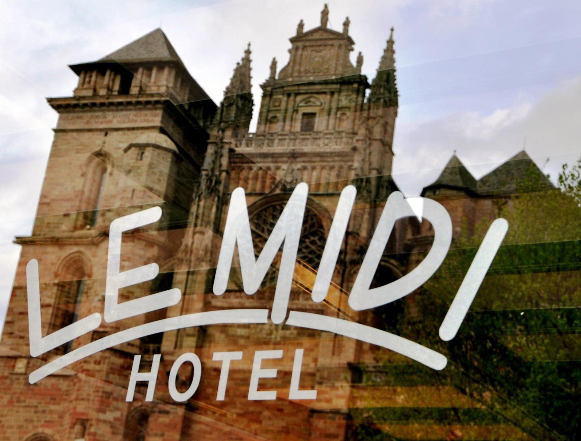 Logis Hotel Restaurant Du Midi - Rodez Centre Zewnętrze zdjęcie