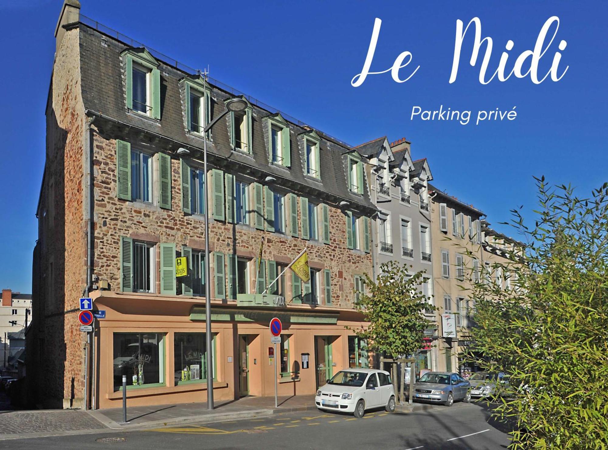 Logis Hotel Restaurant Du Midi - Rodez Centre Zewnętrze zdjęcie