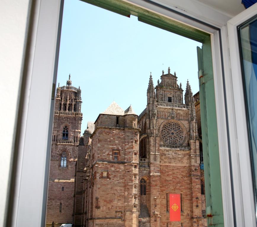Logis Hotel Restaurant Du Midi - Rodez Centre Zewnętrze zdjęcie